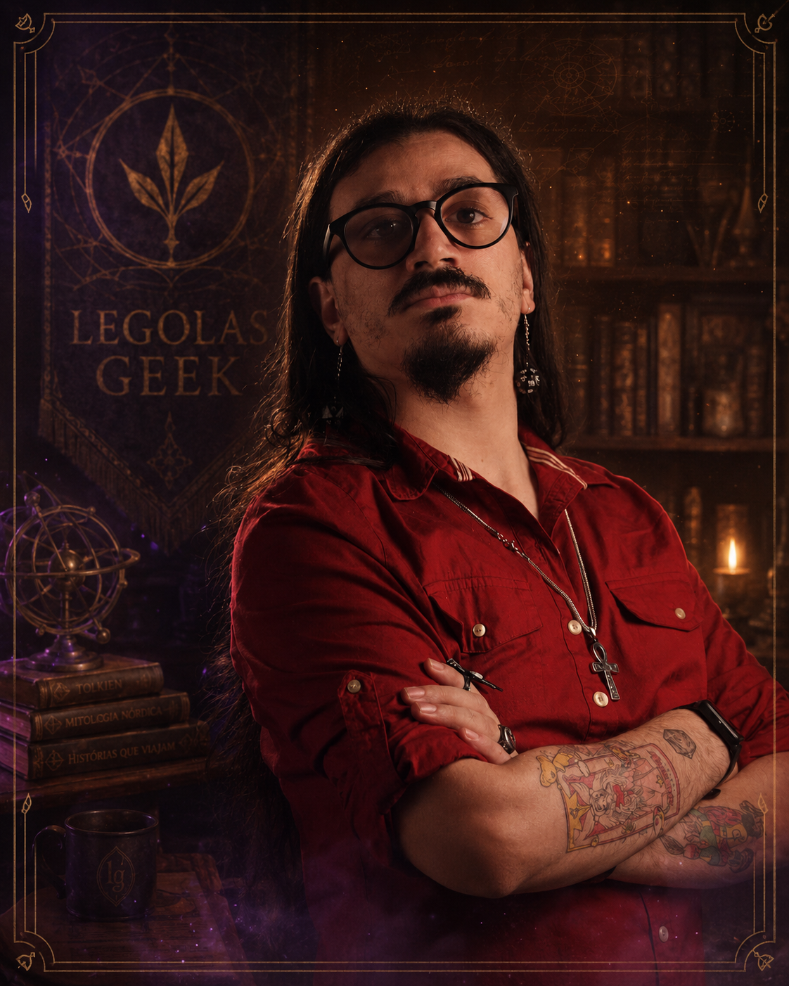 Max Rodrigues, criador do Legolas Geek